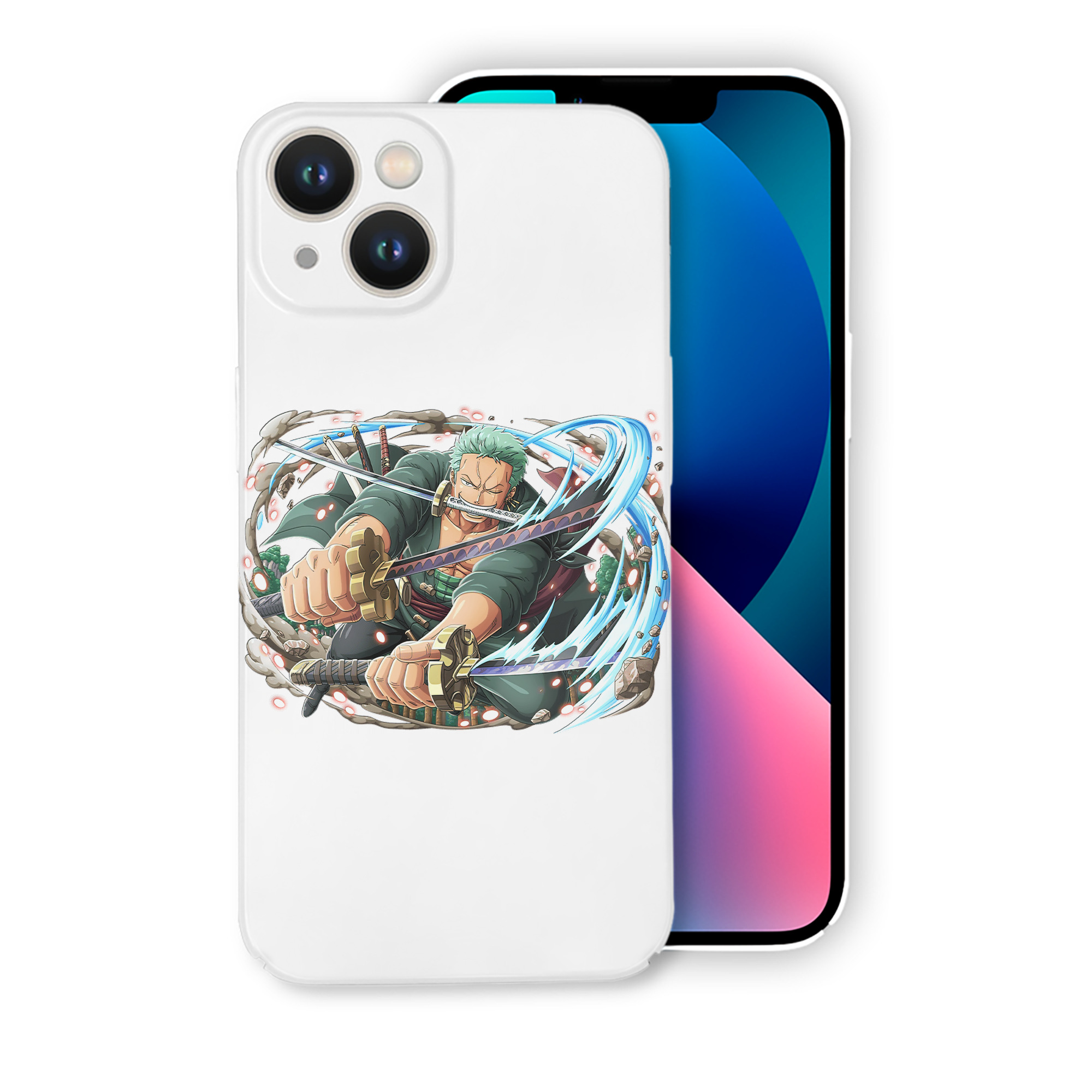 （画像用） ワンピース ロロノア・ゾロ ONE PIECE Roronoa Zoro 【iPhone 14シリーズ対応】ハードケース